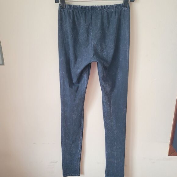 Chatoyant Mineral Wash Legging Blue Gray charcoal size S - Picture 5 of 6